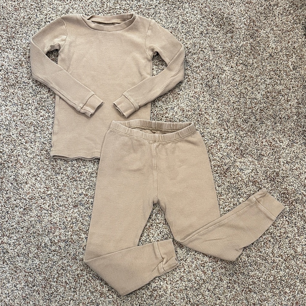 Burt's Bees Kids Brown Textured Top
